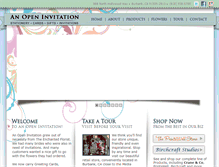 Tablet Screenshot of anopeninvite.com